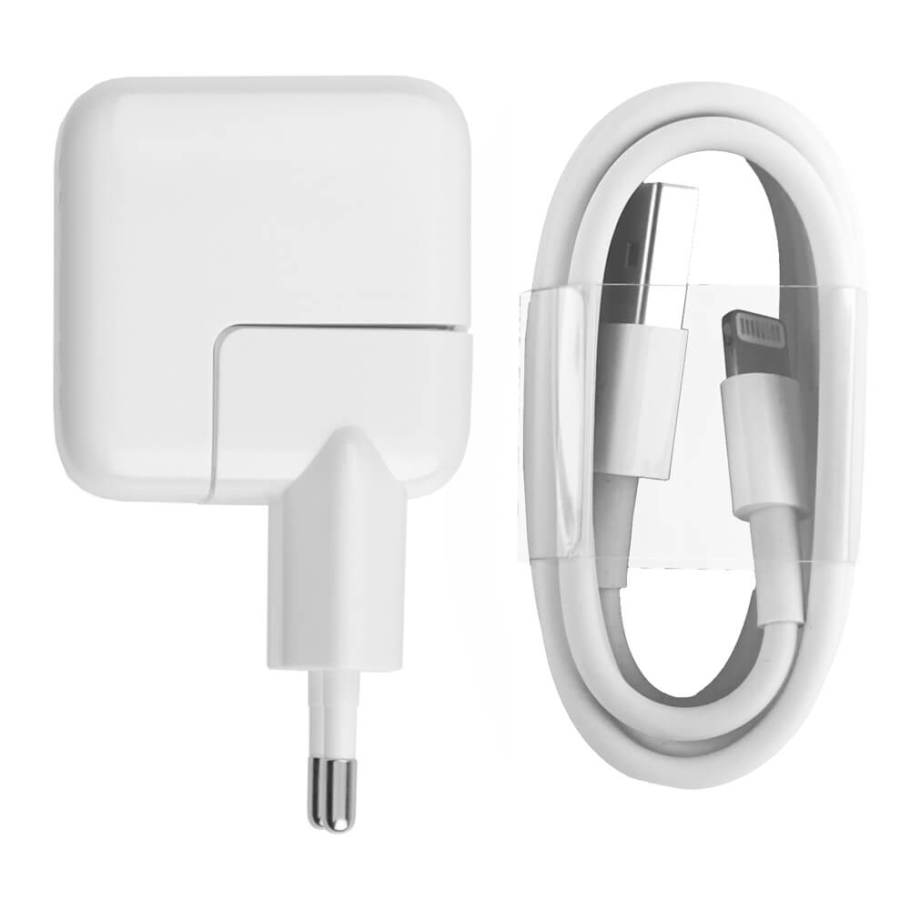 Aggregaat Aanvulling Converteren Lightning USB kabel 1M + iPad Adapter - Ben Telecom